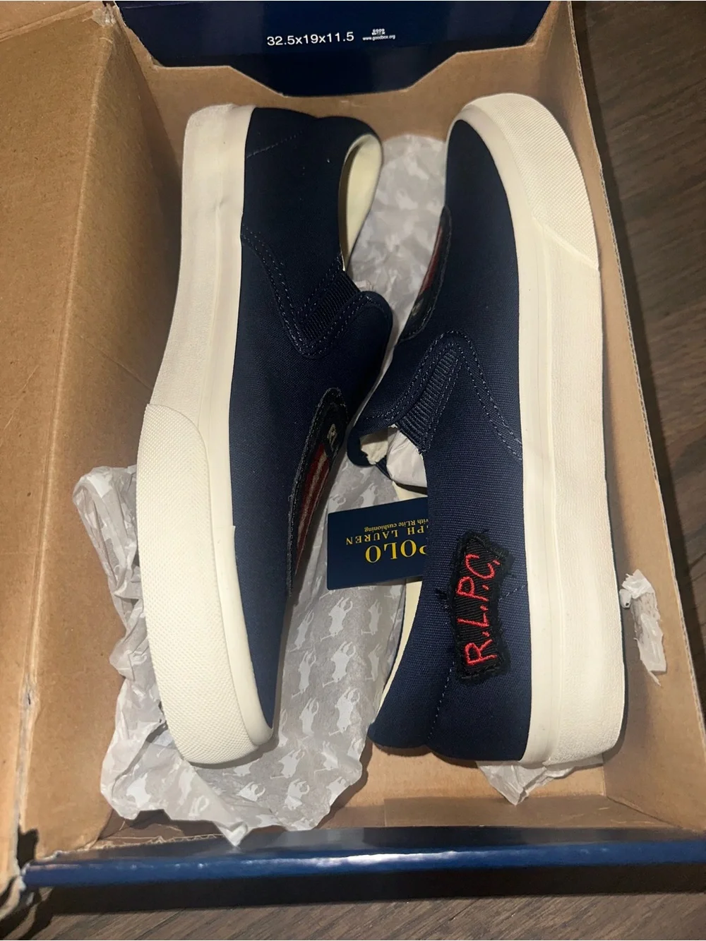 Polo Ralph Lauren navy canvas